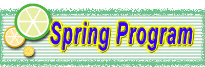  Spring Program 